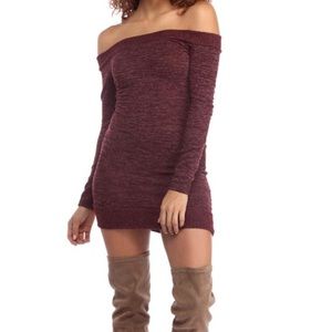 Off the shoulder tunic